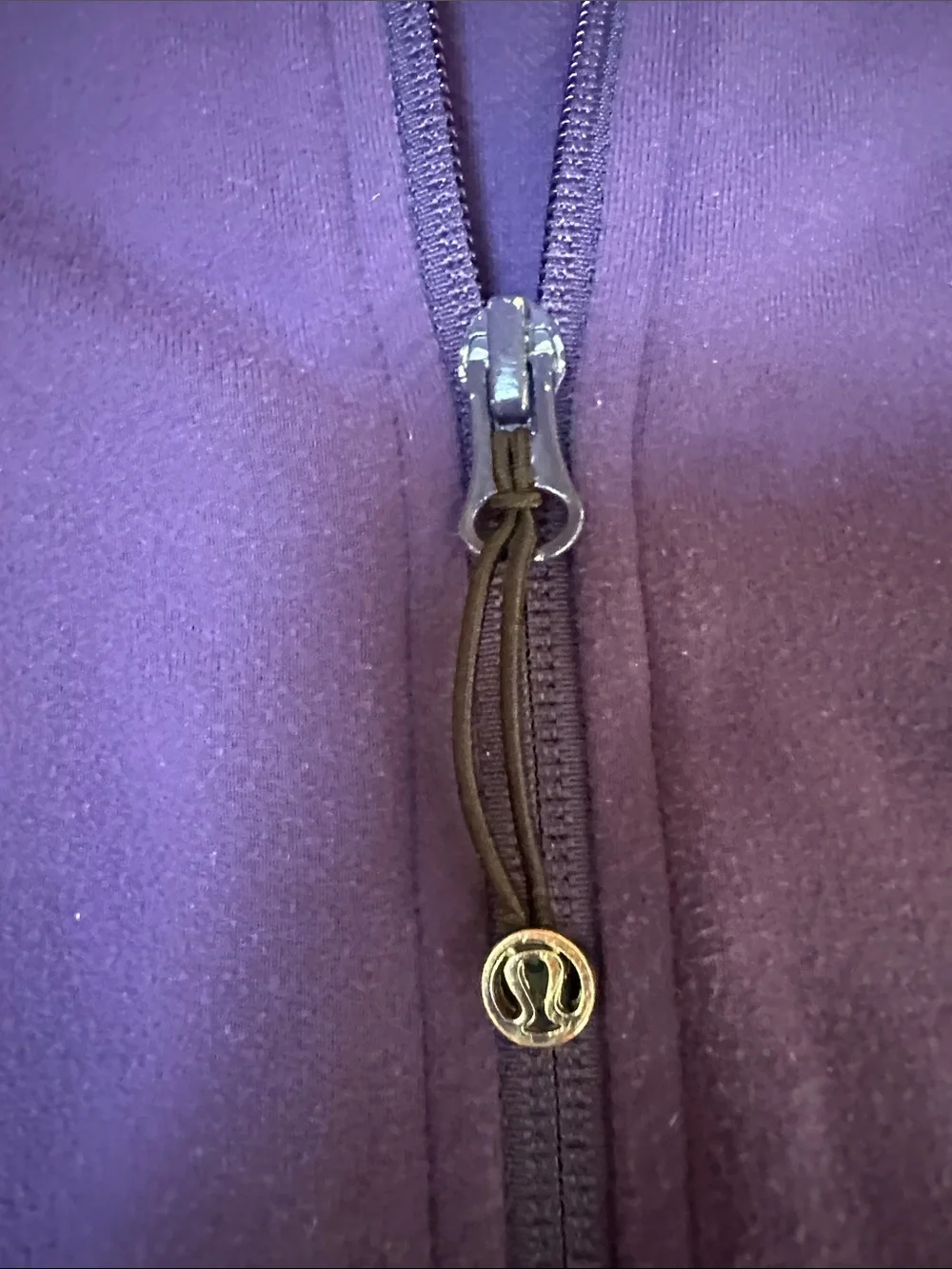 Lululemon athletica Women’s Deep Purple Zip-Up Jacket. Sz 10